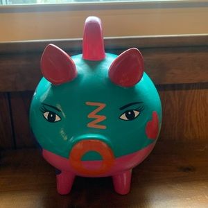 Hand painted piggy bank